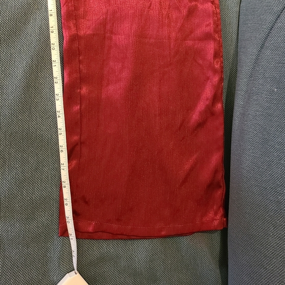 Burgundy jumpsuit - Picture 3 of 5